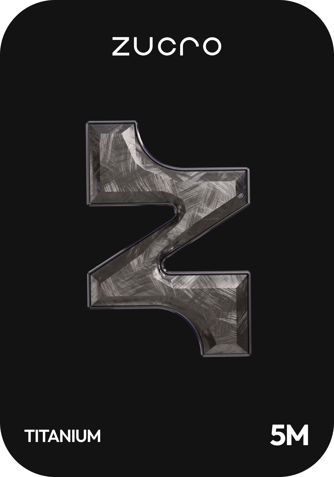 Placa Zucro Titanium, R$ 5 milhões
